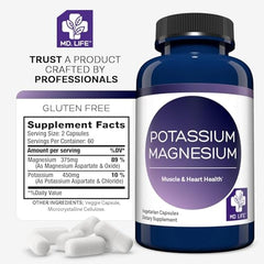 Potassium and magnesium benefits for hydration and blood pressure