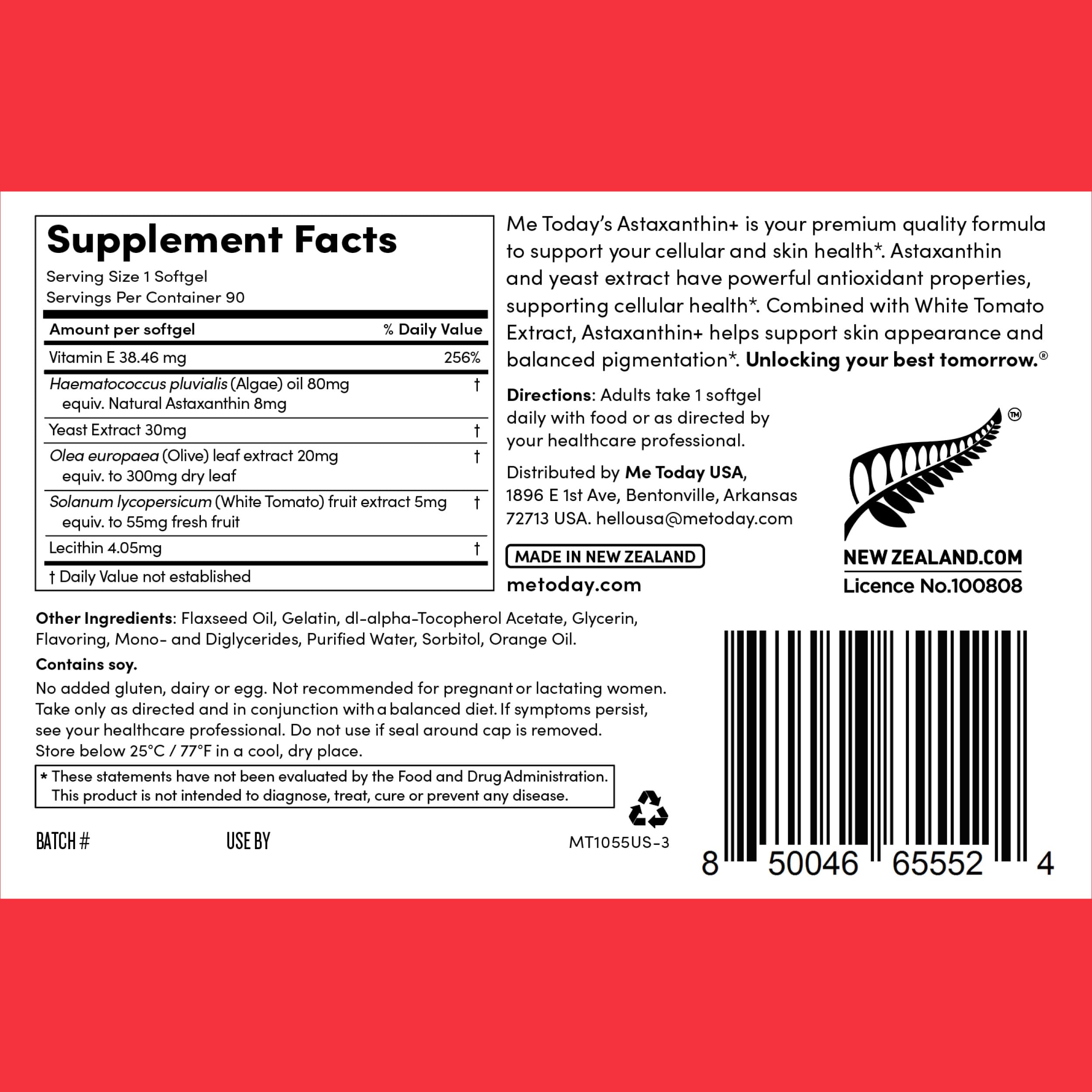 Ingredient highlight: White tomato extract used in the formula