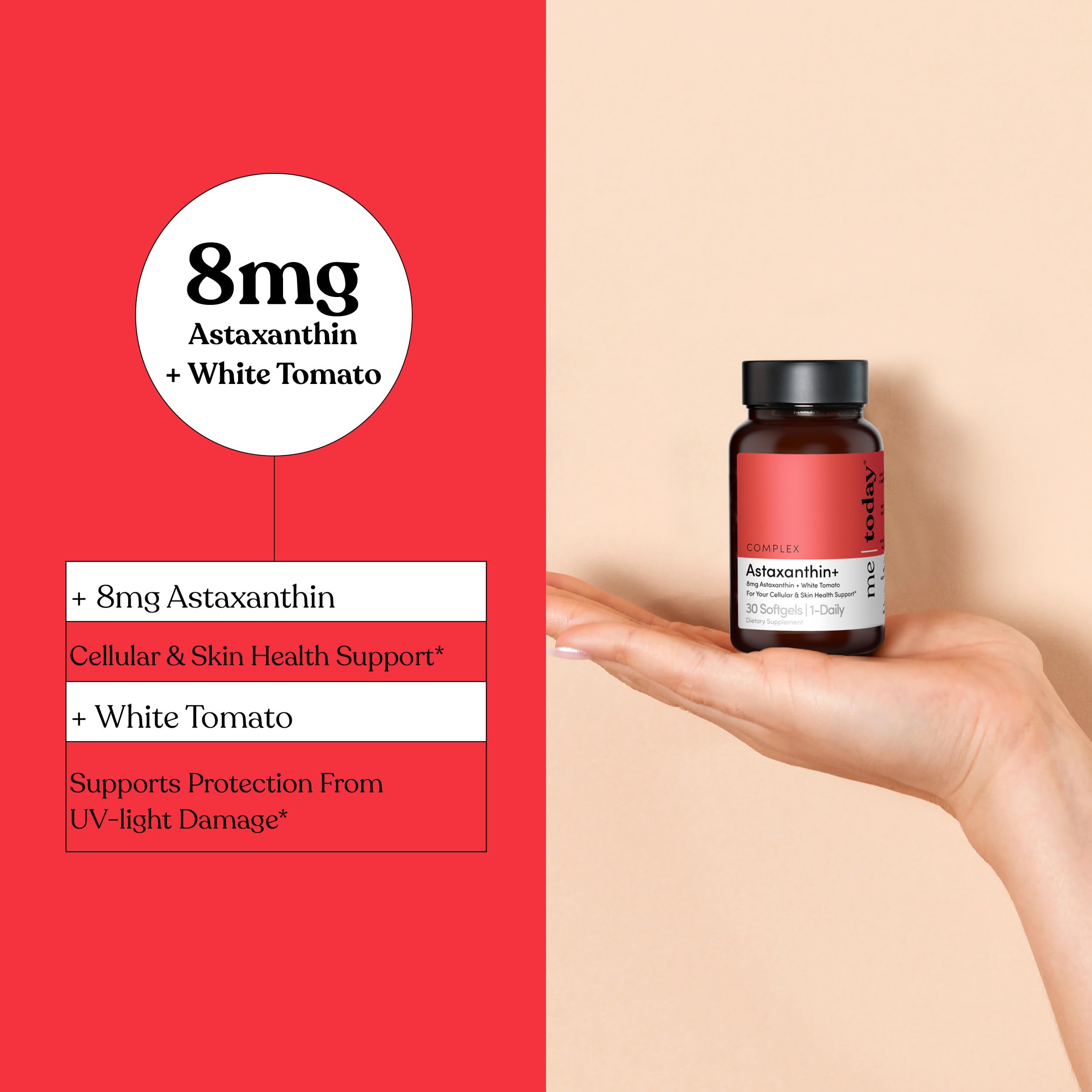 White tomato extract and yeast extract imagery for cellular health