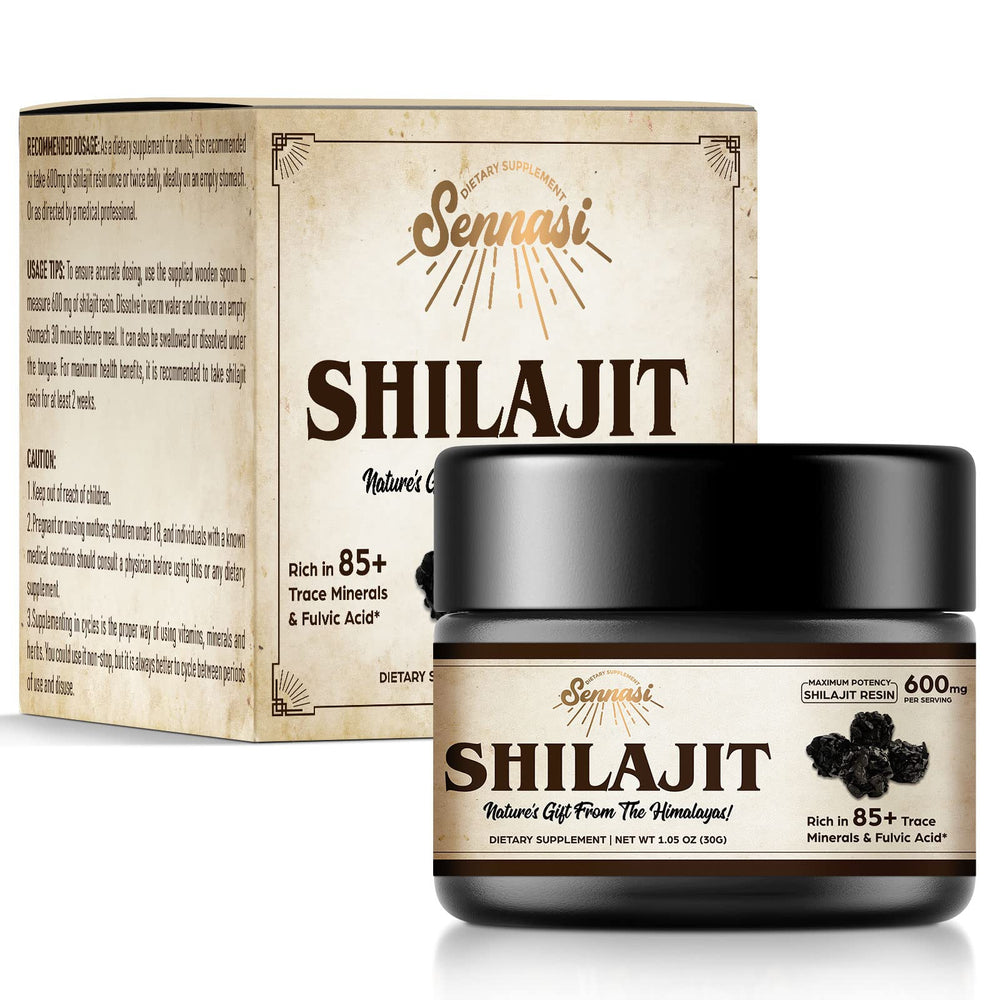 Measuring sticks included with Shilajit resin bottle