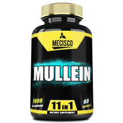 Mecisco 11in1 Mullein Leaf Capsules bottle - 60 count (hero image)