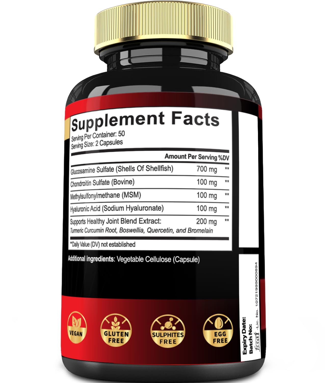 Detailed label close-up for Mecisco 7000mg