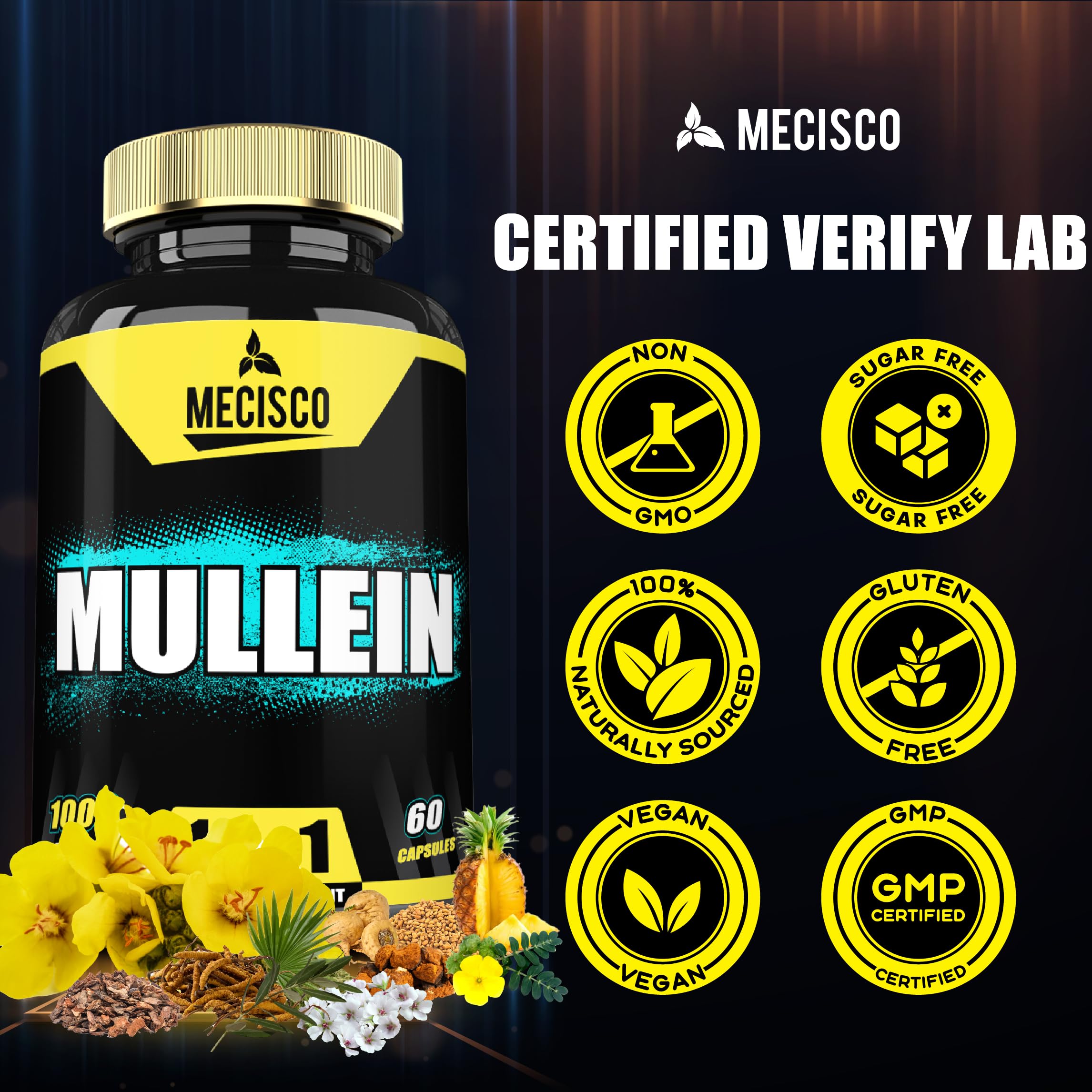 Ginkgo Biloba in Mecisco 11in1 capsule blend