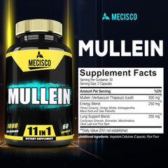 Panax Ginseng root capsules component in Mecisco formula