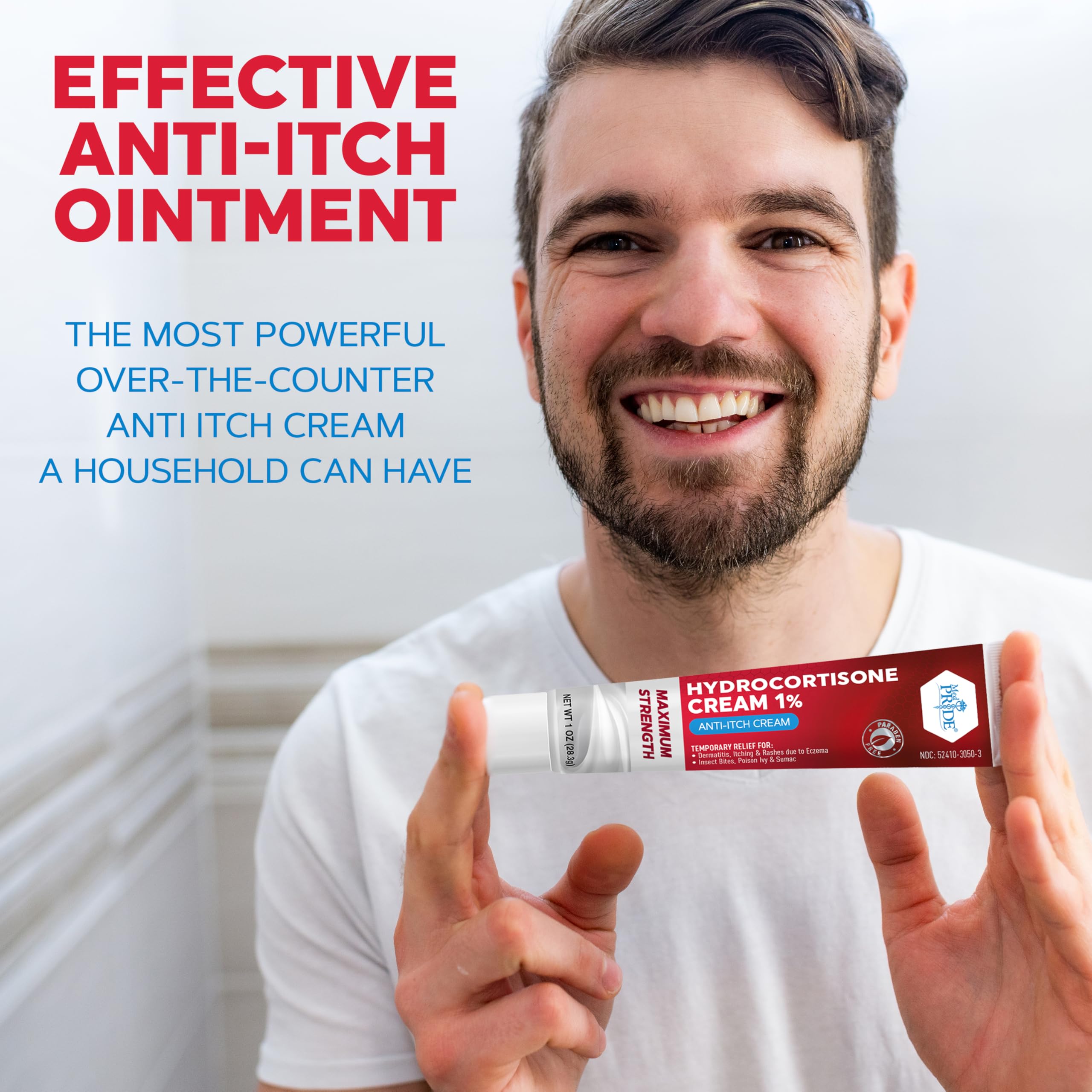 MED PRIDE hydro cortisone cream first-aid-kit inclusion for versatile skin relief.