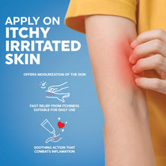 MED PRIDE hydro cortisone cream mosquito-bite relief reduces itching.