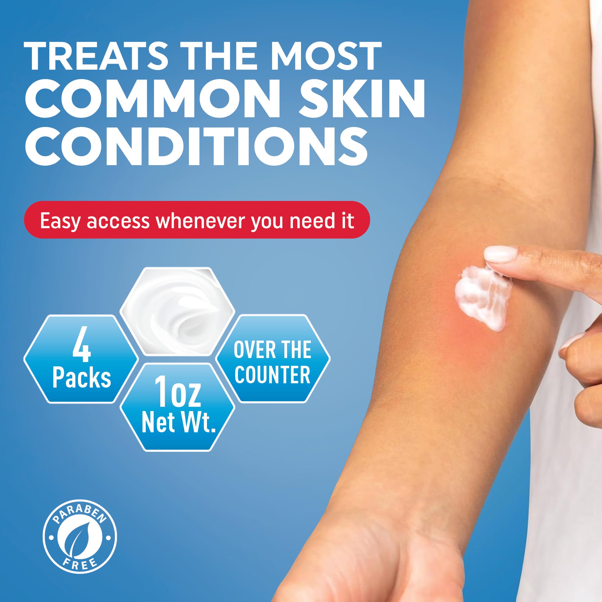 MED PRIDE hydro cortisone cream rash-application for quick itch relief.