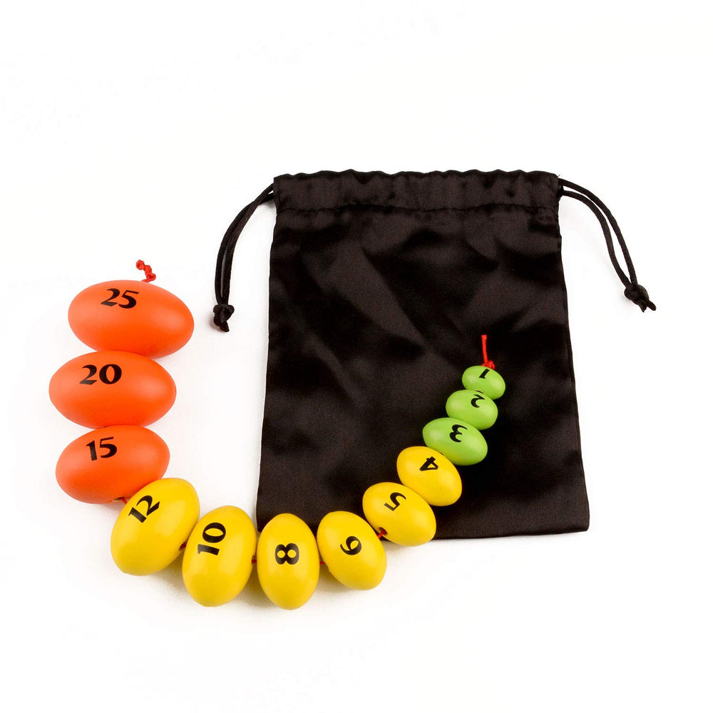 Carrying pouch and sliding cord for Prader Orchidometer