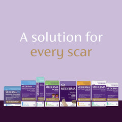 Mederma Advanced Scar Gel 20g tube designed for travel and daily routine