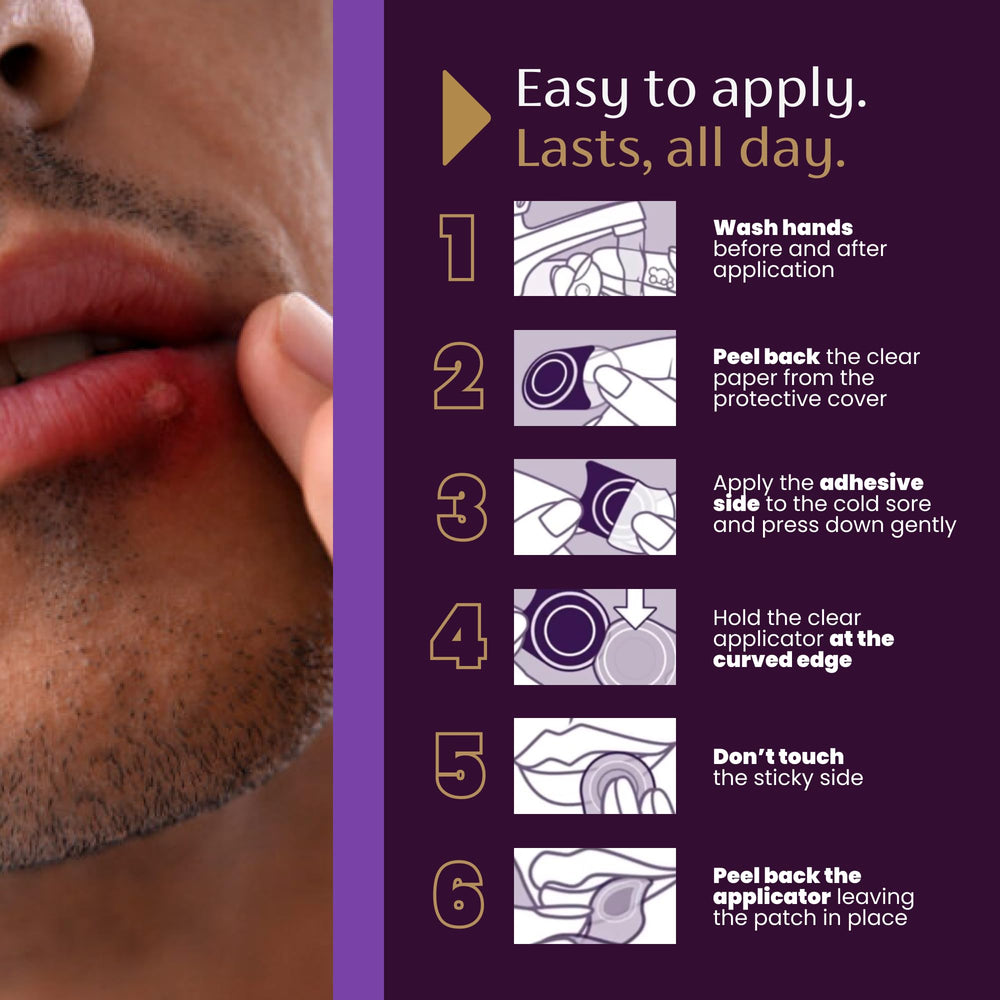 Mederma patch relief highlights reduced pain and visible redness when worn.