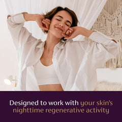 Mederma PM night-time application closeup showing easy nightly scar treatment routine.
