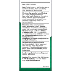 MediNatura BHI box-front communicates natural allergy relief options.