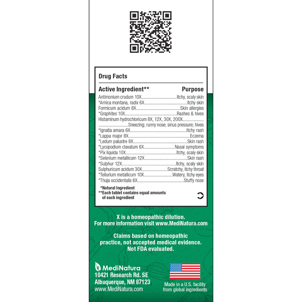 MediNatura BHI dissolving tablets close-up for fast, natural symptom support.