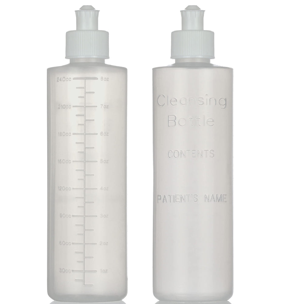 Medical Sales Supply perineal lavette bottle 8oz pack-2 close up for postpartum cleansing.