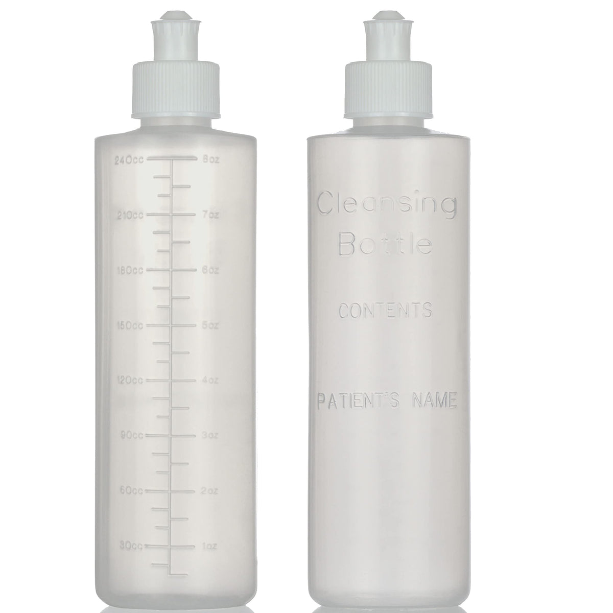 Medical Sales Supply perineal lavette bottle 8oz pack-2 close up for postpartum cleansing.