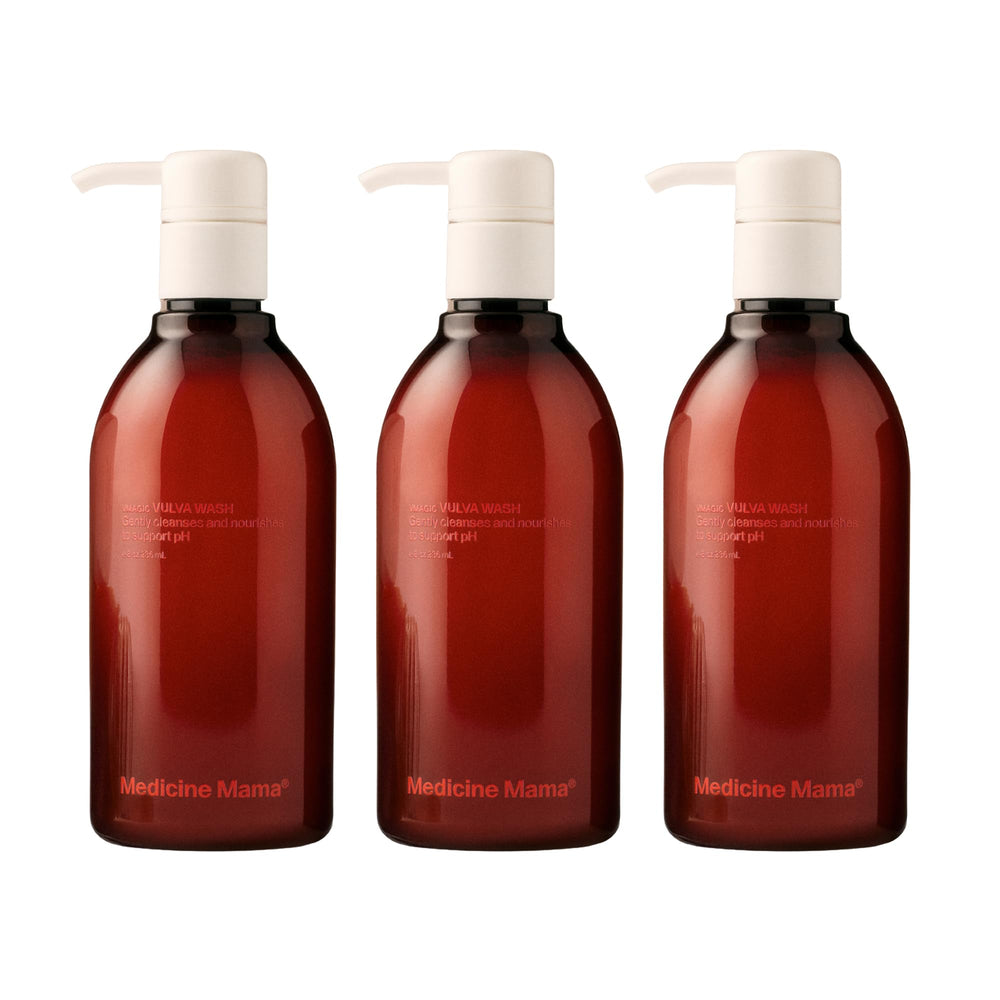 Medicine Mama's Apothecary VMAGIC bottle front shows fragrance-free cleansing.