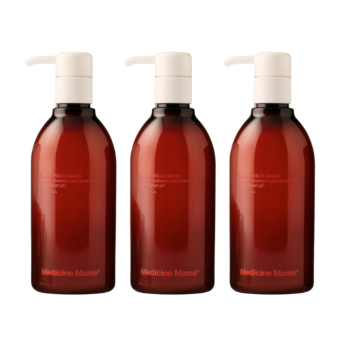Medicine Mama's Apothecary VMAGIC bottle front shows fragrance-free cleansing.