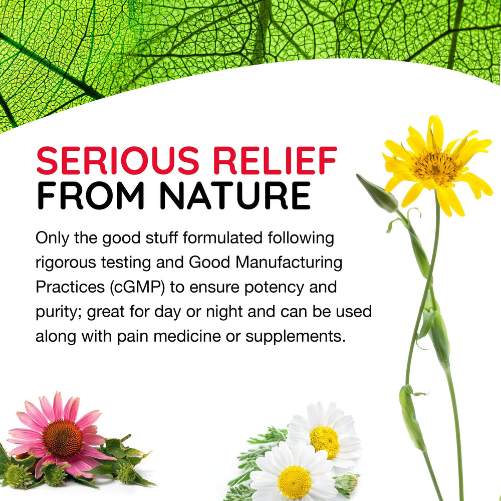 MediNatura Arnica Calendula closeup showing natural actives imagery