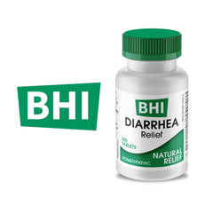 MediNatura BHI bottle label emphasizes non-drowsy relief.