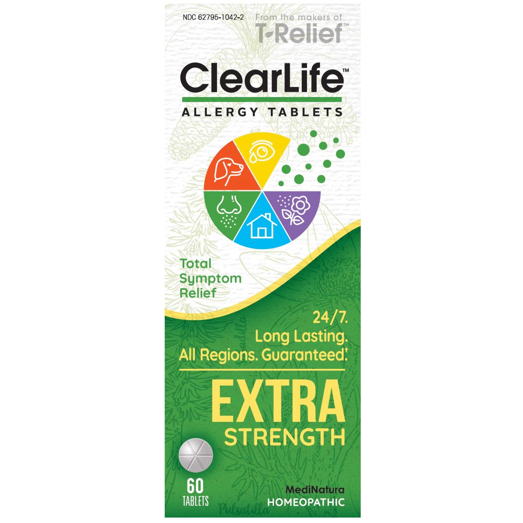 MediNatura ClearLife holistic approach imagery with natural ingredients