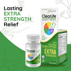 MediNatura ClearLife plant actives list graphic emphasizes seven botanicals