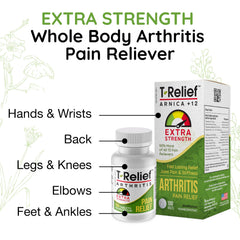 MediNatura T-Relief shown in motion to support comfortable joints.