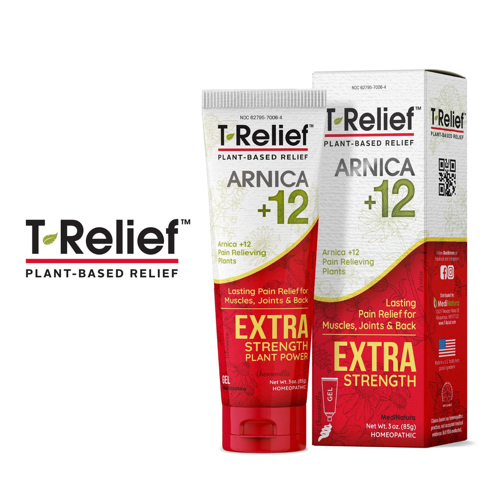 MediNatura T-Relief suitable for day and night use with clean formula.