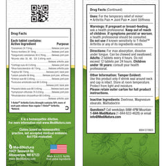 MediNatura T-Relief tablets dissolving close-up for fast relief.