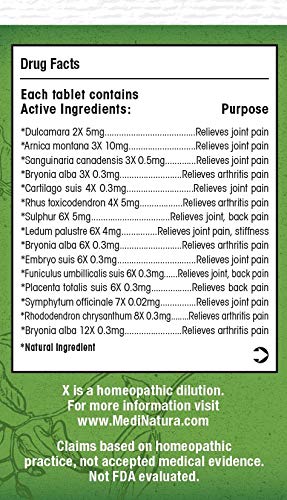 MediNatura T-Relief tablets dissolving quickly to support active days