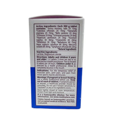 MediNatura Traumeel close-up pills showcasing calm relief