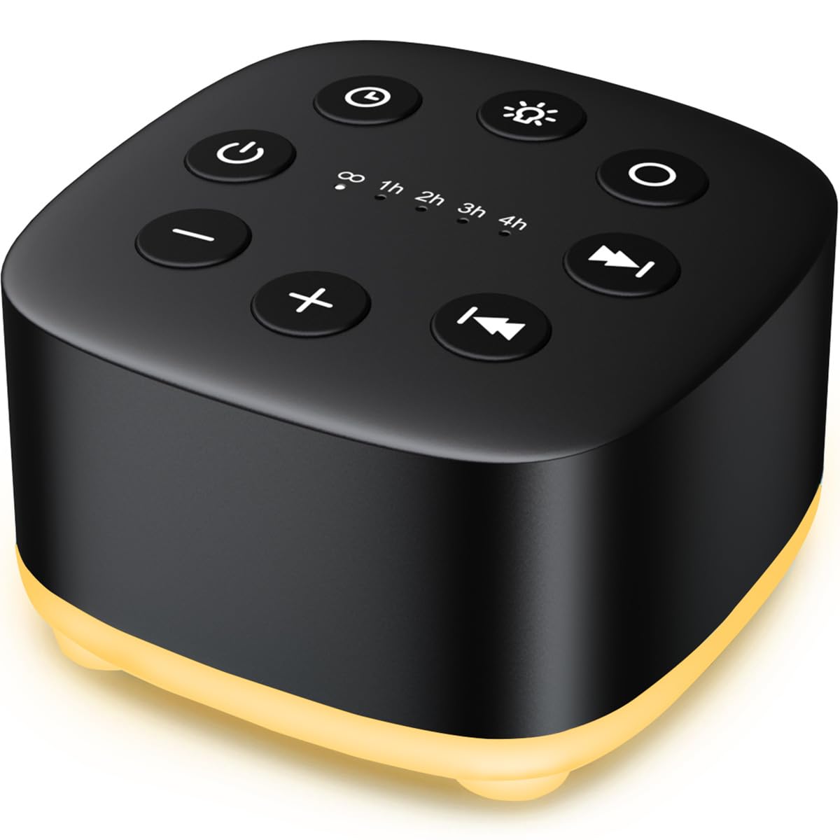 Meditation White Noise Machine front view showcases compact design for better sleep and focus.
