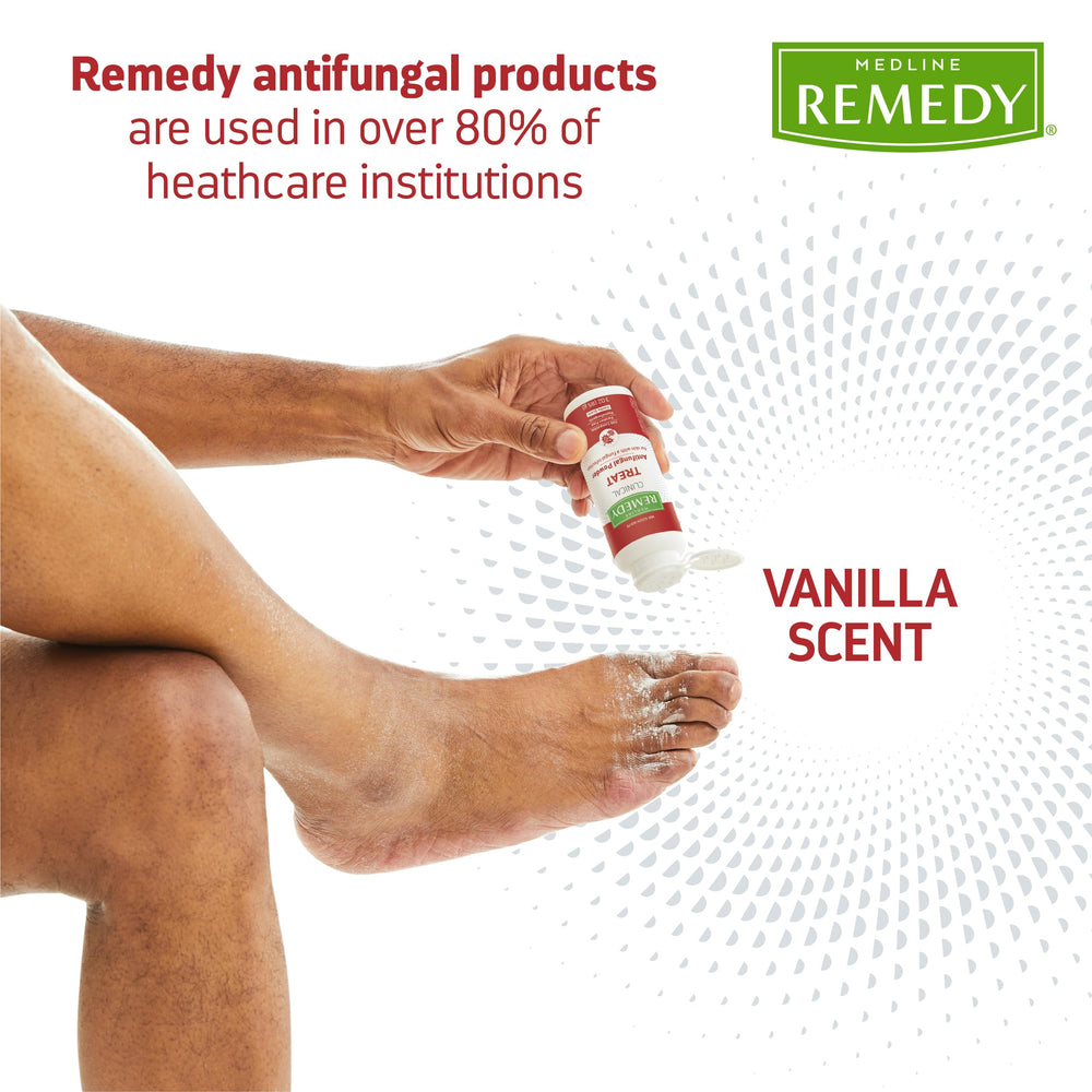 Medline Remedy 2% miconazole label focuses on active ingredient for antifungal action