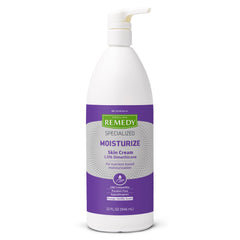 Medline Remedy bottle closeup highlighting home-use moisturization