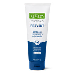 Medline Remedy Essentials Ointment tube shown, unscented skin protection.