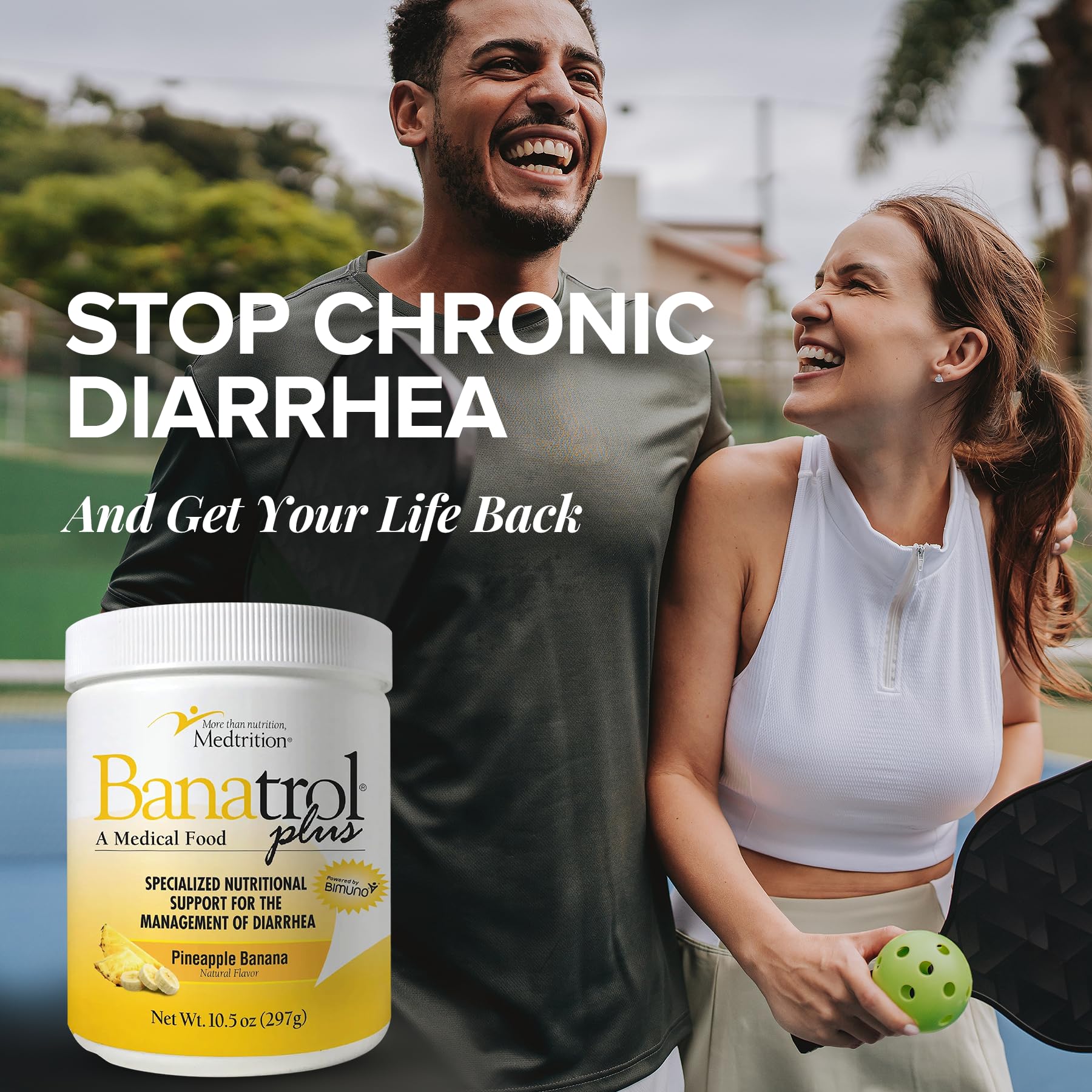 Medtrition Banatrol travel-pack image for portable on-the-go relief.