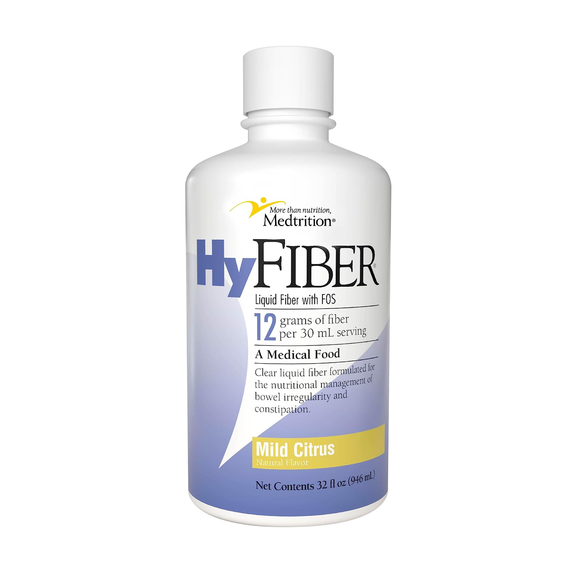 Medtrition HyFiber 32 oz bottle of daily liquid fiber