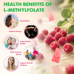 Immunity support and methylation with 5-MTHF gummies