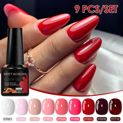 MEET ACROSS 3-piece function gels for accents at home.