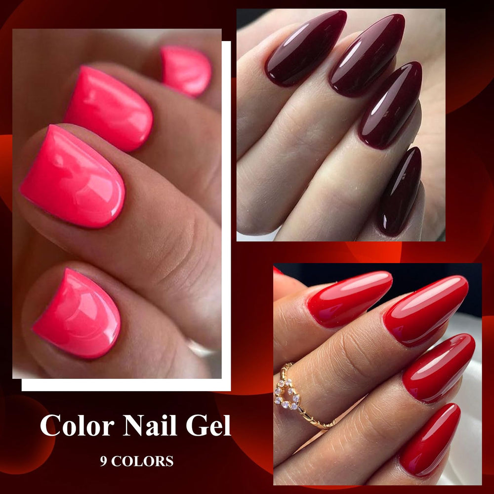 MEET ACROSS color swatches showing 9 shades for easy seasonal looks.