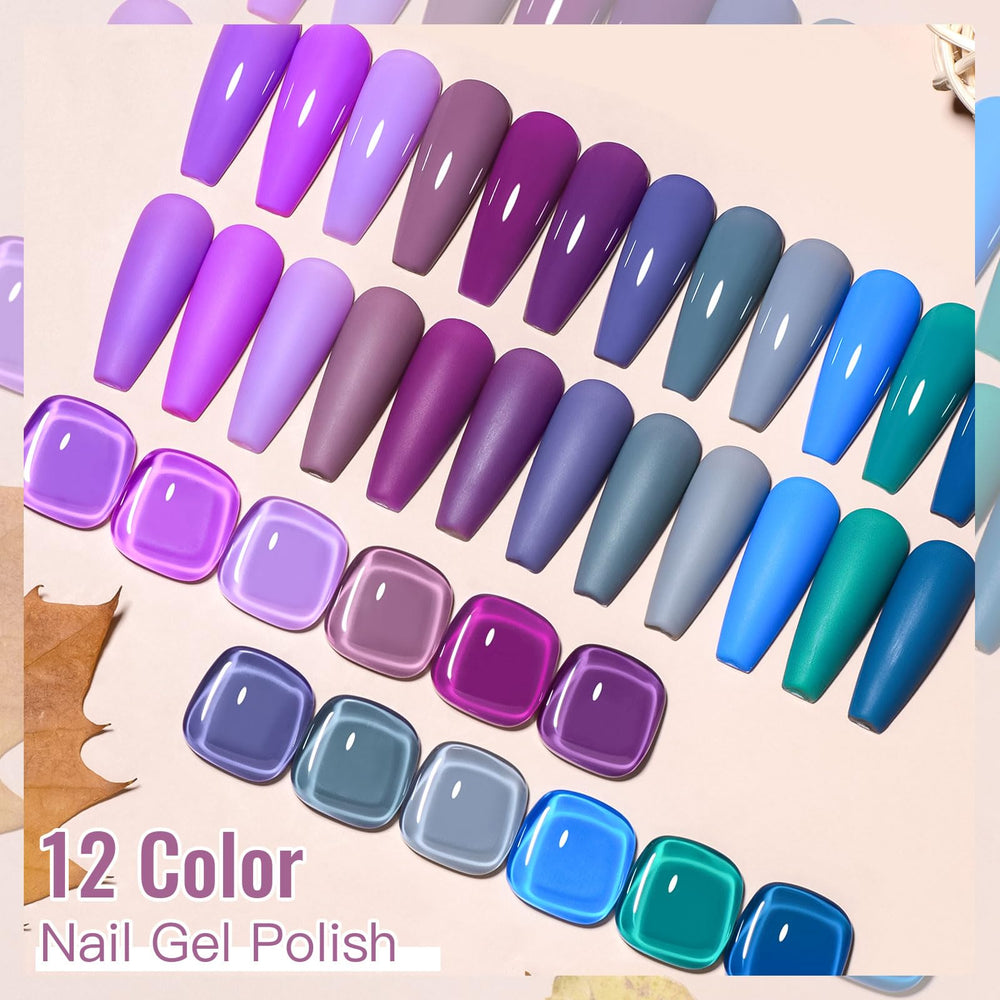 MEET ACROSS gel nail bottle collection provides smooth, even color at home