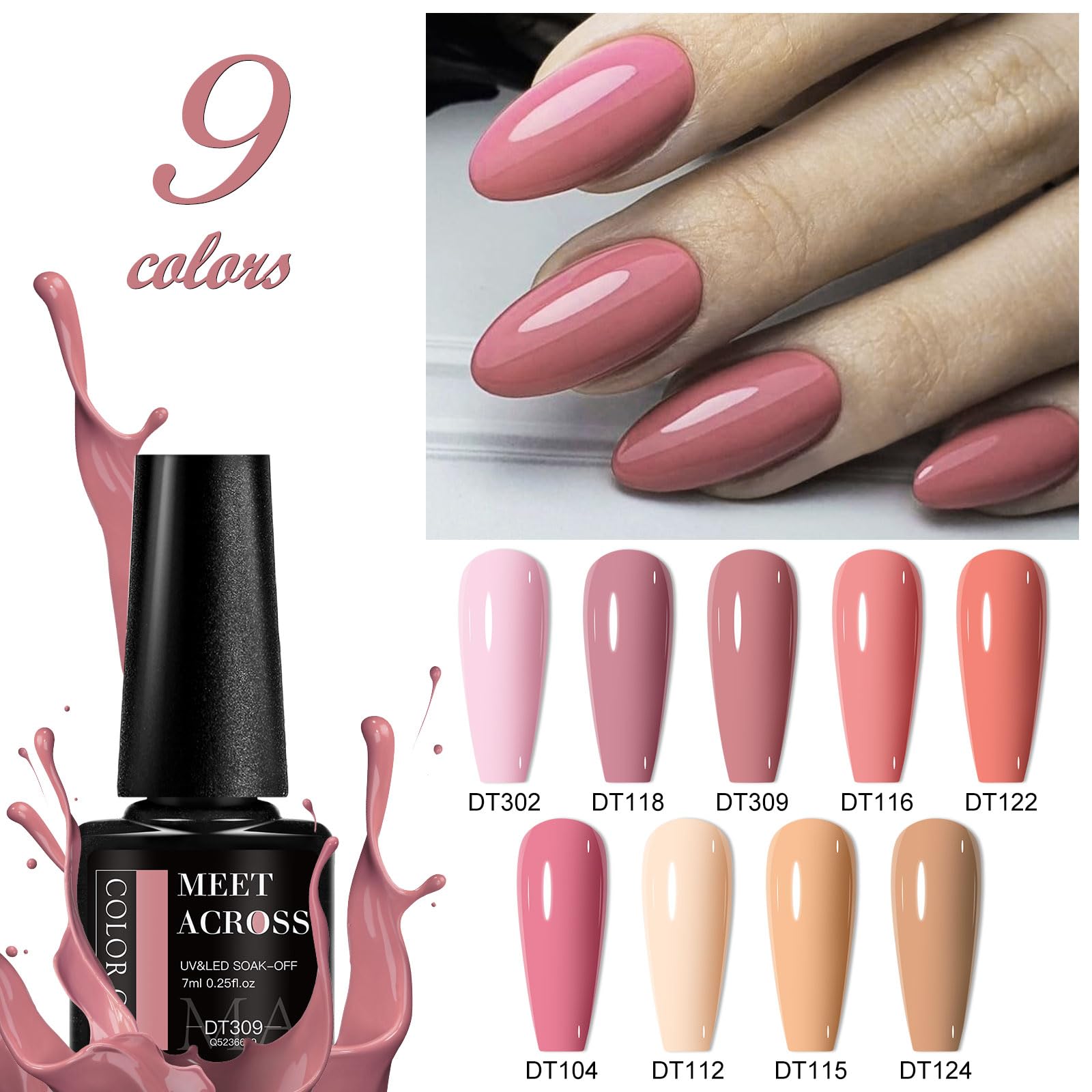 MEET ACROSS gift box presentation ready for a manicure gift