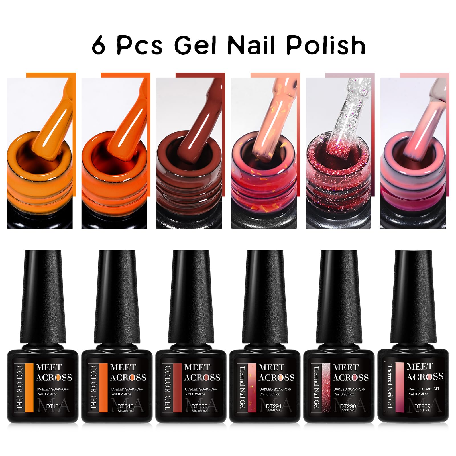 MEET ACROSS long-wear gel polish for durable color