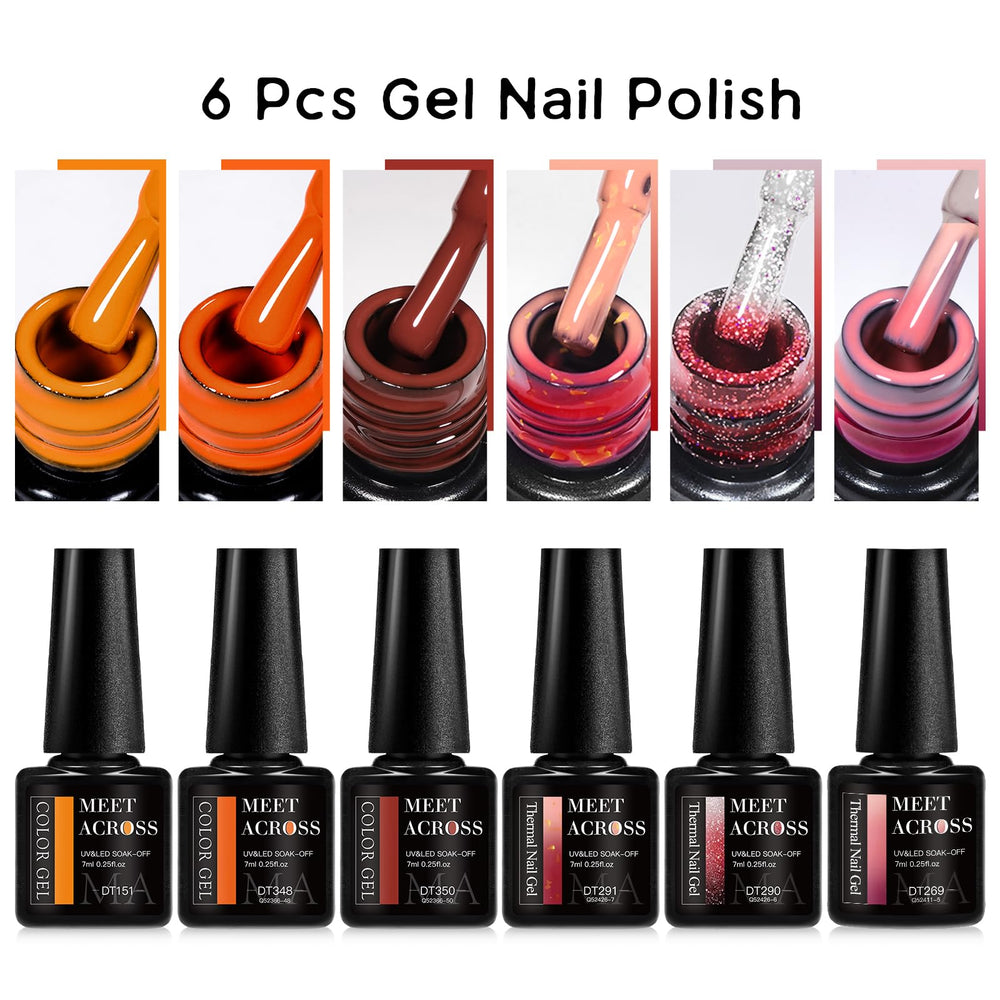 MEET ACROSS long-wear gel polish for durable color