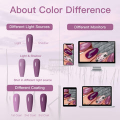 MEET ACROSS nail brush application helps precise, even layering