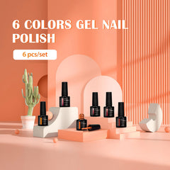 MEET ACROSS safe gel nail polish made from natural resins