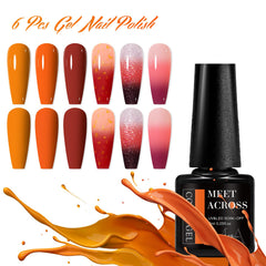 MEET ACROSS soak-off gel polish for easy removal after DIY nails