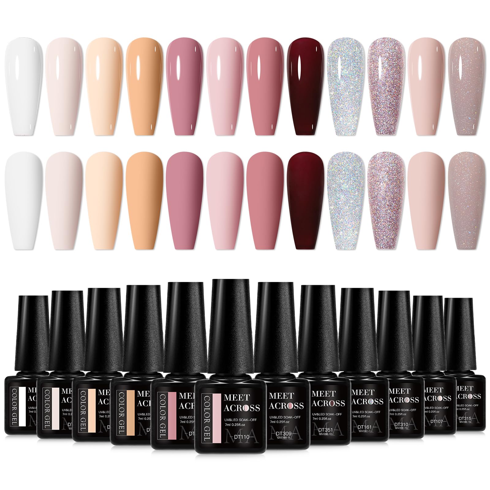 MEET ACROSS compact travel-friendly nail kit for on-the-go manicures