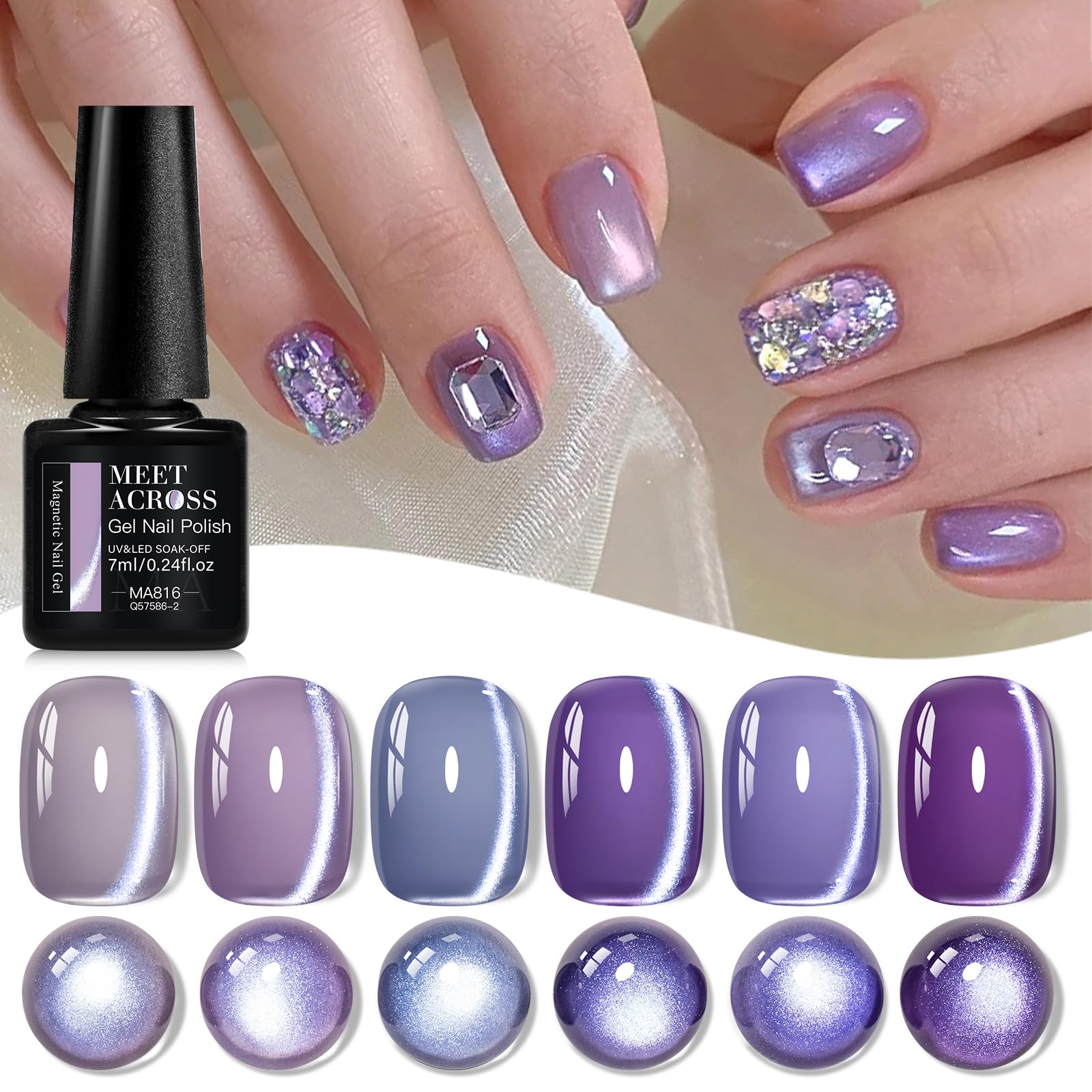 MEET ACROSS UV/LED curing speeds up nail art sessions.
