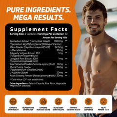 Label highlighting 9 active ingredients