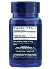 Close-up of Mega Lycopene 90 softgels capsules